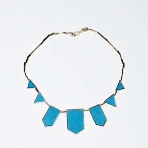 House of Harlow 1960 Five Station necklace, NWT, turquoise